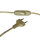 Lampe champignon laiton massif art nouveau
