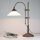 Lampe de bureau en laiton verre 49 cm E14 à lancienne