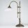 Lampe de bureau en laiton verre 49 cm E14 à lancienne