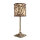 Lampe de table florale Lampe de chevet blanche