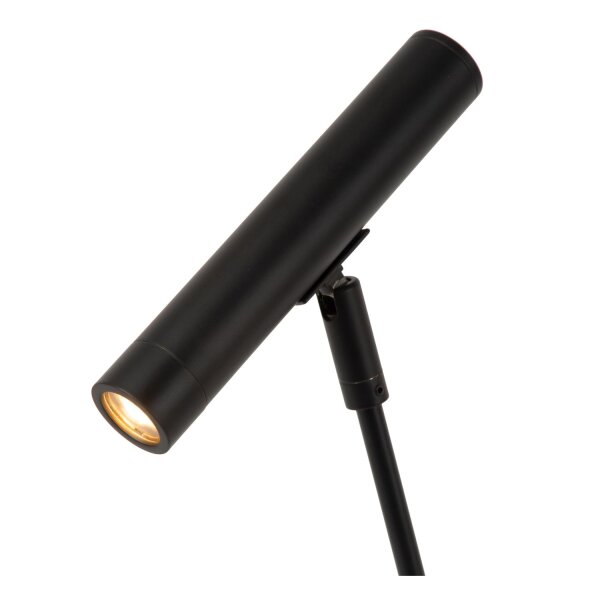 Tischlampe Metall Schwarz G9 H:32 cm edel modern