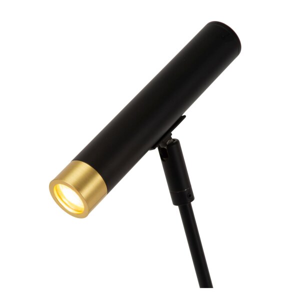 Stehlampe Metall Schwarz G9 H:127 cm edel modern