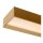 LED Wandleuchte Metall Messing B:60 cm modern