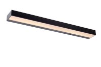 LED Wandlampe Metall Schwarz B:60 cm edel modern