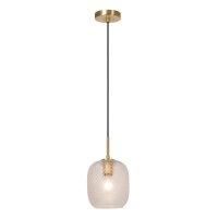 Retro Hängelampe Messing E27 Ø18 cm klassisch