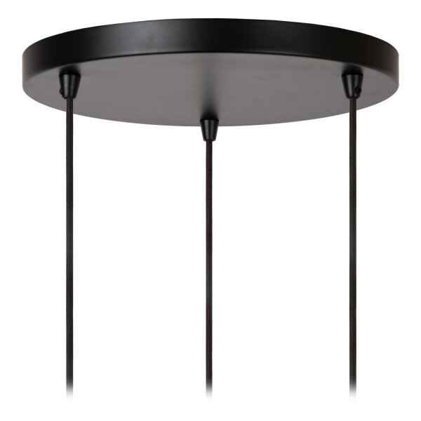 Moderne Hängelampe Metall Schwarz E27 B:45 cm