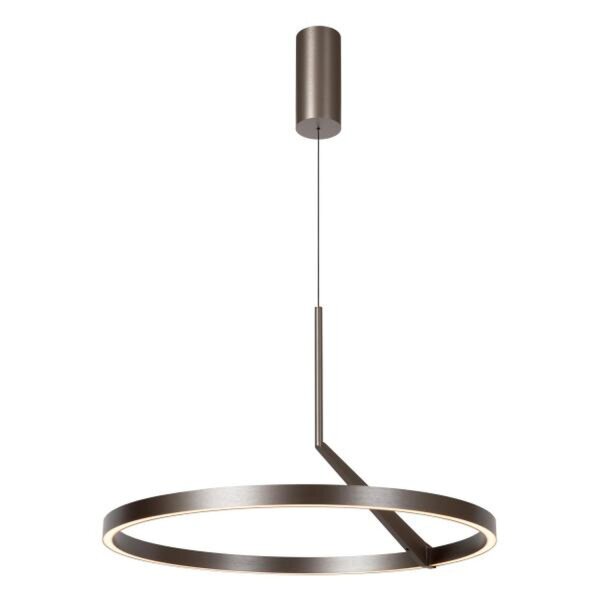 LED Hängelampe Aluminium Grau B:60 cm 2700 K edel