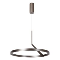 LED Hängelampe Aluminium Grau B:60 cm 2700 K edel