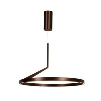 LED Pendelleuchte Kaffeebraun Ø60 cm 2700 K modern...