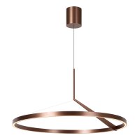 LED Pendelleuchte Aluminium L:80 cm 2700 K edel