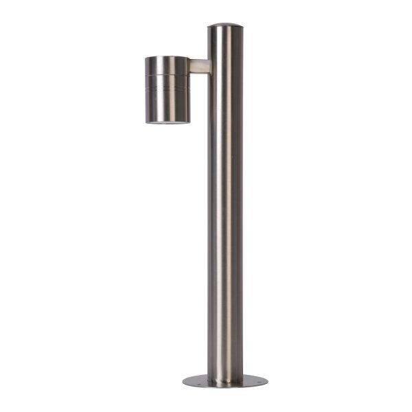 Wegeleuchte Stahl Chrom IP44 GU10 H:49 cm modern