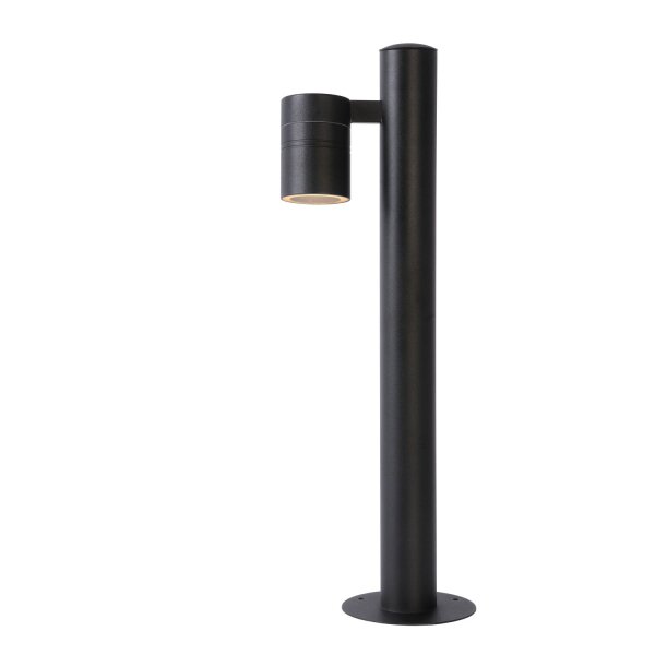 Wegeleuchte Stahl Schwarz IP44 GU10 H:49 cm Poller