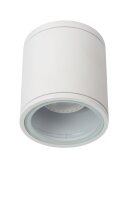 Deckenspot Aluminium Weiß GU10 Ø9 cm modern...