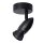 Deckenspot Metall Schwarz GU10 H:13 cm flexibel
