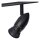 Deckenstrahler flexibel Metall Schwarz GU10 H:76 cm