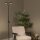LED Deckenfluter Schwarz 2700 K H:174 cm modern