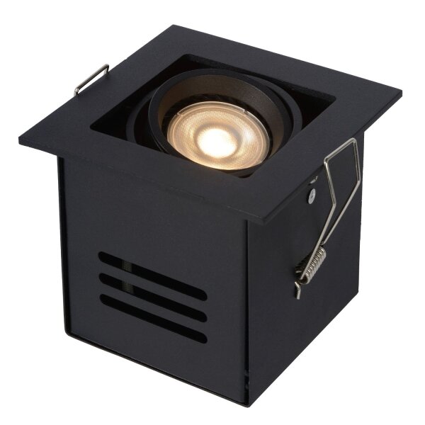 Einbaustrahler Aluminium Schwarz GU10 B:11,5 cm