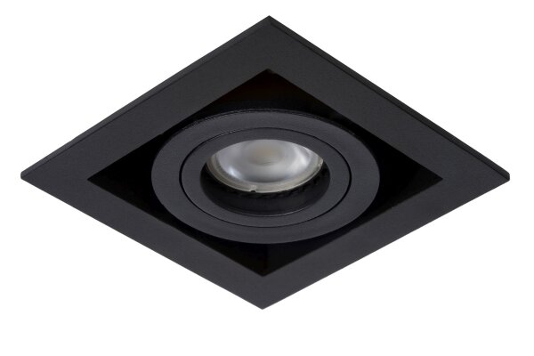 Einbaustrahler Aluminium Schwarz GU10 B:11,5 cm