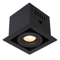 Einbaustrahler Aluminium Schwarz GU10 B:11,5 cm