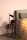 Tischlampe Aluminium Schwarz flexibel GU10 H:42 cm