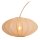 Bogenleuchte Messing Beige E27 H:192 cm modern