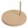 Bogenleuchte Messing Beige E27 H:192 cm modern