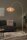 Bogenleuchte Messing Beige E27 H:192 cm modern