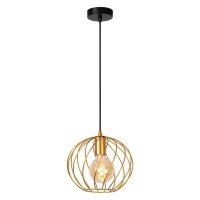 Hängelampe Messing Gitter Ø25 cm E27 modern edel