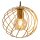 Hängelampe Messing Gitter Ø25 cm E27 modern edel