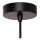 Pendelleuchte Messing Schwarz E27 Ø40 cm modern