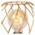 Tischlampe Schwarz E27 H:22,5 cm modern edel rund
