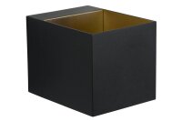 Wandleuchte Schwarz Messing G9 L:8 cm modern edel