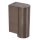 Wandleuchte Aluminium Kaffeebraun GU10 H:9 cm edel