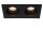 Einbauspot Metall Schwarz GU10 modern edel rund