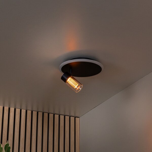 LED Deckenleuchte Fernbedienung 2200 K B:23 cm edel