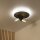 LED Deckenleuchte 2200 K B:30 cm Fernbedienung edel