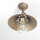 Lampe dextérieur en bronze antique en laiton verre
