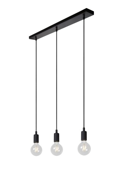 Retro Hängelampe Schwarz Ø10 cm für E27