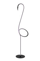 LED Stehleuchte Fernbedienung H:127,5 cm modern