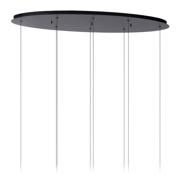 LED Hängelampe Glas Metall 8-flammig 2700 K L:140 cm
