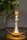 LED Tischleuchte Glas Metall Messing 2700 K H:17 cm