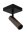 Deckenspot Grau Schwarz flexibel GU10 L:10 cm edel