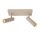 Deckenspot Aluminium Taupe 2-flammig GU10 modern