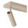 Deckenspot Aluminium Taupe 2-flammig GU10 modern