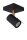 Deckenspot Metall Schwarz Messing 2200 K L:10 cm edel