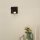 Deckenspot Metall Schwarz Messing 2200 K L:10 cm edel