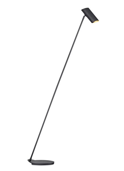 Stehleuchte Metall Anthrazit GU10 137 cm modern
