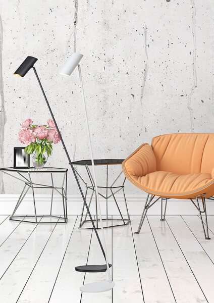 Stehleuchte Metall Anthrazit GU10 137 cm modern