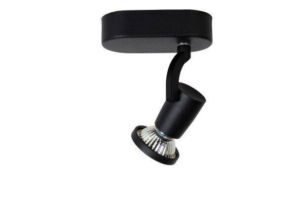 Deckenspot Metall Schwarz 2700 K L:11 cm verstellbar