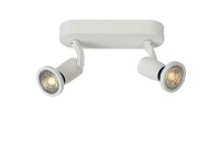 Deckenstrahler flexibel Schwarz 4-flammig GU10 L:24 cm